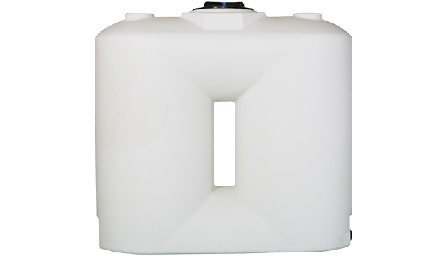 45 Gallon Plastic Portable Utility Tank in White