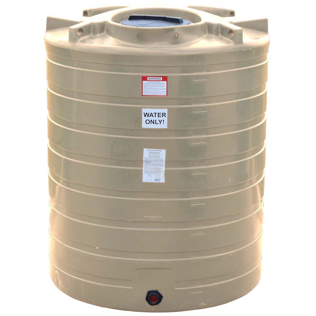 870 Gallon Vertical Water Storage Tank Enduraplas Tlv00870be