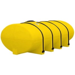 1610 Gallon Yellow Elliptical Leg Tank
