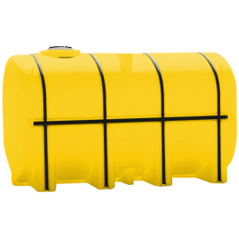 3750 Gallon Yellow Elliptical Leg Tank
