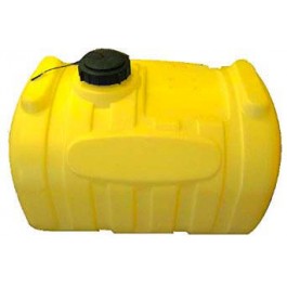 60 Gallon Yellow Blow-Molded Applicator Tank