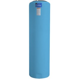 135 Gallon Light Blue Vertical Storage Tank