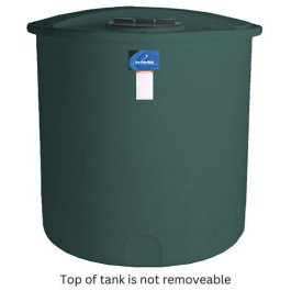 145 Gallon Green Vertical Storage Tank
