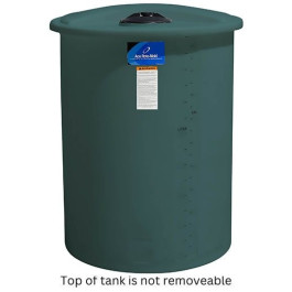 200 Gallon Green Vertical Storage Tank