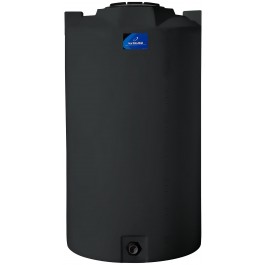 420 Gallon Black Vertical Storage Tank