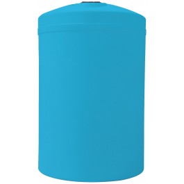 4200 Gallon Light Blue Vertical Storage Tank