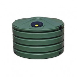 660 Gallon Green Rainwater Collection Storage Tank