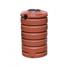 205 Gallon Brick Red Rainwater Collection Storage Tank