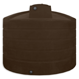 5050 Gallon Dark Brown Vertical Water Storage Tank