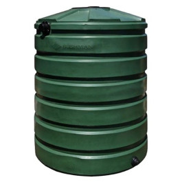 330 Gallon Green Rainwater Collection Storage Tank