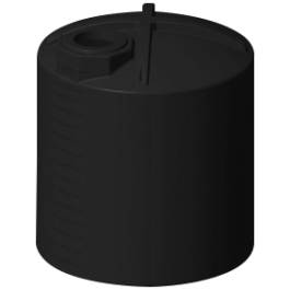 3000 Gallon Black Rainwater Collection Storage Tank