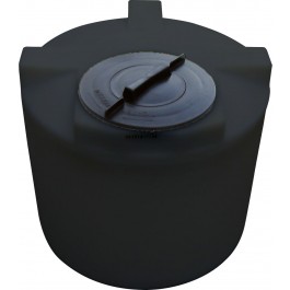 22 Gallon Black Vertical Water Storage Tank