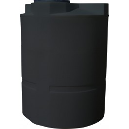 450 Gallon Black Vertical Water Storage Tank