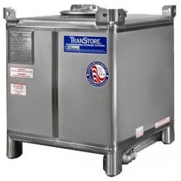 350 Gallon 304 Stainless Steel IBC Tote Tank