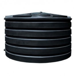1110 Gallon Black Vertical Water Storage Tank