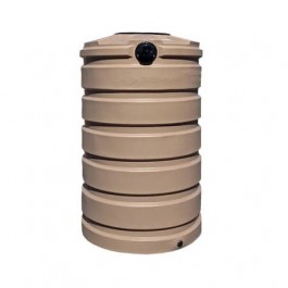 205 Gallon Mocha Vertical Water Storage Tank