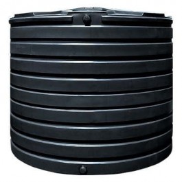 2825 Gallon Black Vertical Water Storage Tank