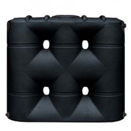 530 Gallon Black Slimline Water Storage Tank