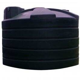 5050 Gallon Black Rainwater Collection Storage Tank