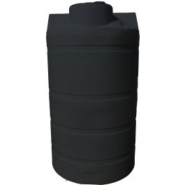 525 Gallon Black Vertical Water Storage Tank