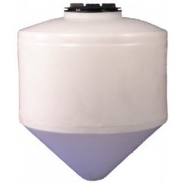 250 Gallon Cone Bottom Tank with Stand