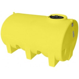 1200 Gallon Yellow Horizontal Leg Tank