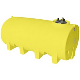 1600 Gallon Yellow Horizontal Leg Tank