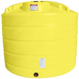 1650 Gallon Yellow Vertical Storage Tank