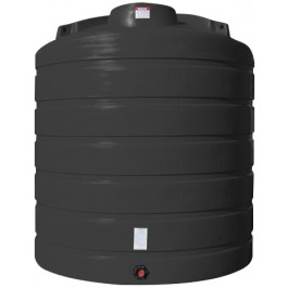 5050 Gallon Black Vertical Storage Tank