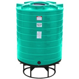 870 Gallon Green Cone Bottom Tank