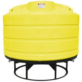 1350 Gallon Yellow Cone Bottom Tank