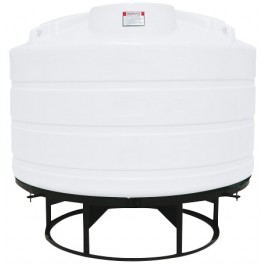 1600 Gallon White Cone Bottom Tank