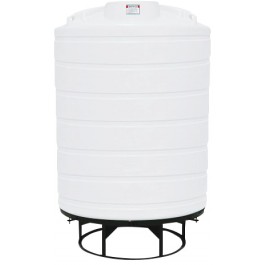 2500 Gallon White Cone Bottom Tank