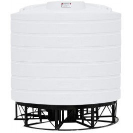 4000 Gallon White Cone Bottom Tank