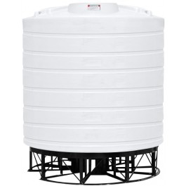 8000 Gallon White Cone Bottom Tank