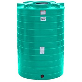 1100 Gallon Green Vertical Storage Tank