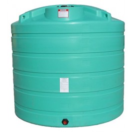 1550 Gallon Green Vertical Storage Tank