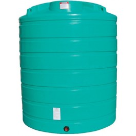 2100 Gallon Green Vertical Storage Tank