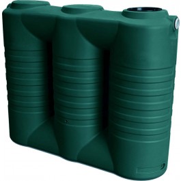 790 Gallon Dark Green Slimline Water Storage Tank