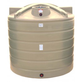 5050 Gallon Beige Vertical Water Storage Tank