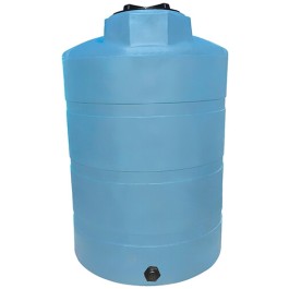 1000 Gallon Light Blue Heavy Duty Vertical Storage Tank