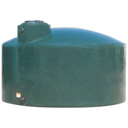 1500 Gallon Green (California Only) Vertical Water Storage Tank