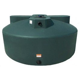 1525 Gallon Dark Green Vertical Water Storage Tank