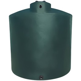 2100 Gallon Green (California Only) Vertical Water Storage Tank