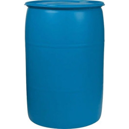 55 Gallon New Blue Closed Head Poly Drum