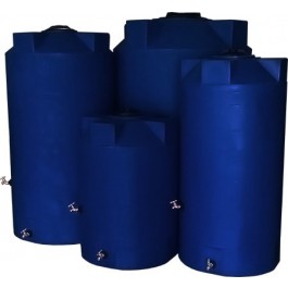 150 Gallon Dark Blue Emergency Water Tank