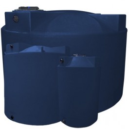 1500 Gallon Dark Blue Heavy Duty Vertical Storage Tank