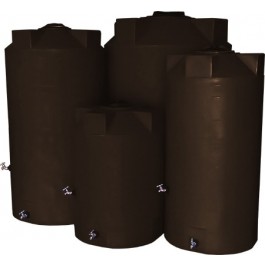 150 Gallon Dark Brown Emergency Water Tank