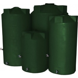 250 Gallon Dark Green Emergency Water Tank