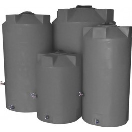 200 Gallon Light Grey Emergency Water Tank